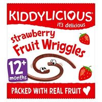Kiddylicious Strawberry Fruit Wriggles 12g