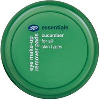 Boots Essentials Cucumber Eye Make Up Remover Pads For All Skin Types 40s