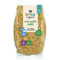 Boots Baby Organic Mini Pasta Shells Stage 2/3 7/12months+ 250g