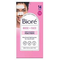 Bior Deep Cleansing Pore Strips Combo 7 Nose Strips & 7 Face Strips