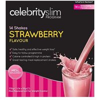 Celebrity Slim Strawberry 7 Day Shake Pack - 14 X 55 G