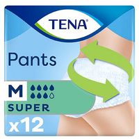 TENA Pants Super Medium X12 Pack