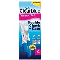 Clearblue Pregnancy Test Double Check And Date - 2 Sticks