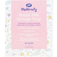 Boots Maternity Breast Milk Storage Bags - 30 Bags