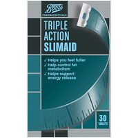 Boots Triple Action SlimAid - 30 Tablets