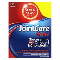 Seven Seas Joint Care Active Glucosamine Plus Omega-3 & Chondroitin 60 Capsules