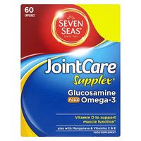 Seven Seas JointCare Supplex Omega-3 Fish Oil Plus Glucosamine 60 Capsules