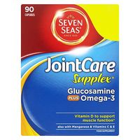 Seven Seas JointCare Supplex Omega-3 Fish Oil Plus Glucosamine 90 Capsules