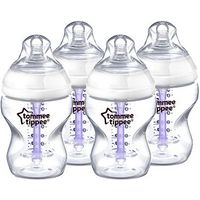 Tommee Tippee Closer To Nature Advanced Comfort Baby Feeding Bottles - 4 X 260ml