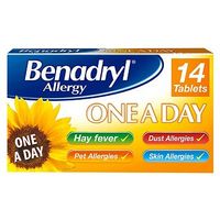 Benadryl One A Day Relief - 14 Tablets