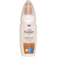 Soltan Protect & Tan Ultra-Light Texture Suncare Spray SPF8 200ml