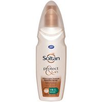 Soltan Protect & Tan Ultra-Light Texture Suncare Spray SPF15 200ml