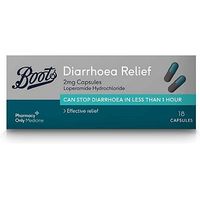 Boots Diarrhoea Relief 2mg Capsules - 18 Capsules