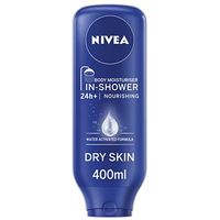 Nivea In Shower Body Moisturiser Dry 400ml