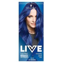 Schwarzkopf LIVE Color XXL Ultra Brights 95 Electric Blue Semi-Permanent Blue Hair Dye