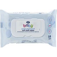 Boots Baby Soft Cloth Wipes Gently Fragranced - 1 X 64Pack
