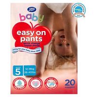 Boots Baby Easy On Pants Size 5 Junior - 1 X 20 Pants