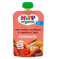 HiPP Organic Sweet Potato, Cauliflower & Sweetcorn Bake 7+ Months 130g