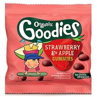 Organix Goodies Organic Fruit Gummies Strawberry & Apple For Toddlers From 12+ Months 12g