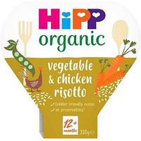 HiPP Organic Wholesome Vegetable & Chicken Risotto 1-3 Years 230g