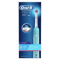 Oral-B Professional Care 600 White & Clean Rechargeable Electric Toothbrush - Powered By Braun