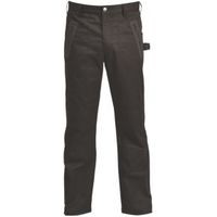 Rigour Black Worker Trousers W32" L32"