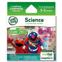 LeapFrog Explorer Learning Game: Sesame Street: Solve It With Elmo, Abby & Super Grover 2.0