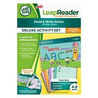 LeapFrog LeapReader Deluxe Workbook: Learn To Write Letters With Mr. Pencil