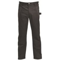 Rigour Black Worker Trousers W34" L32"