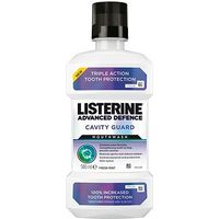 Listerine Advanced Defence Cavity Guard Mouthwash Fresh Mint 500ml
