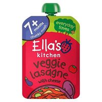 Ella's Kitchen Vroom Vroom Veggie Lasagne With A Sprinkle Of Cheese Stage 2 From 7 Months 130g
