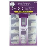 Nailene 200 Full Cover Nails - Active Length Square