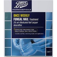Boots Fungal Nail Treatment 5% W/v - Once Weekly 3ml