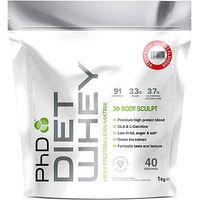 PhD Diet Whey Protein Strawberry Delight With Sweetener - 1kg
