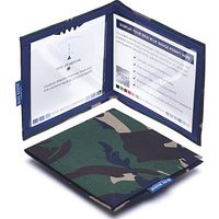 Blue Badge Display Wallet With Free Timer Clock - Army Camo
