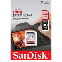 SanDisk ULTRA Secure Digital Memory Card- 64GB - Class 10