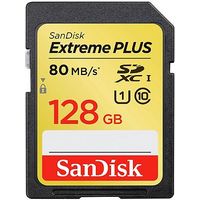 SanDisk Extreme Secure Digital Memory Card- 128GB - Class 10