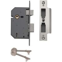 Yale 76mm Chrome Effect 5 Lever Mortice Lock