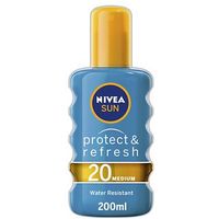 NIVEA Sun Protect & Refresh Sun Spray SPF20 200ml