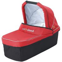 Out N About Nipper V3 Carrycot - Carnival Red
