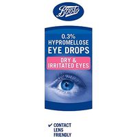 Boots Hypromellose 0.3% Eye Drops - 10ml