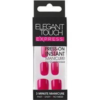 Express Nails Polished Bright Pink