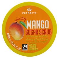 Boots Extracts [Mango Sugar Scrub] 400ml Containing Fairtrade Ingredients