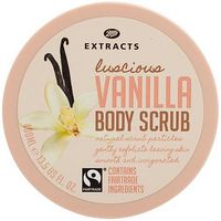 Boots Extracts [Vanilla Body Scrub] 400ml Containing Fairtrade Ingredients