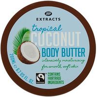 Boots Extracts [Coconut Body Butter] 200ml Containing Fairtrade Ingredients
