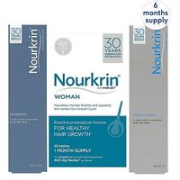 Nourkrin Woman 6 Months + Free 2x Nourkrin Shampoo & Scalp Cleanser 150ml & 2x Nourkrin Conditioner 150ml