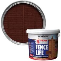 Ronseal 5 Year Fence Life Red Cedar Matt Shed & Fence Stain 9L