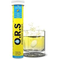 O.R.S. Oral Salts Lemon Flavour - 24 Tablets
