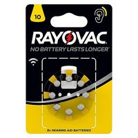 Rayovac 10 Hearing Aid Battery X8