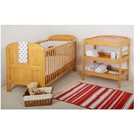 East Coast Package (Angelina Cot Bed & Clara Dresser) - Antique Finish